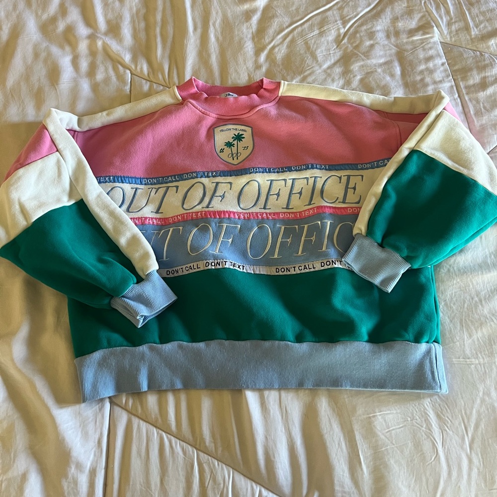 Yllw the Label OOO Club Oversized Sweatshirt
